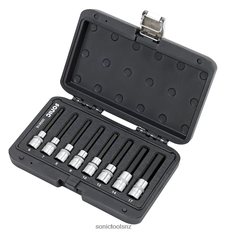 Reliable Bit Socket Hex Set 1/2" 8Pcs Bmcs Sonic X8N64D284