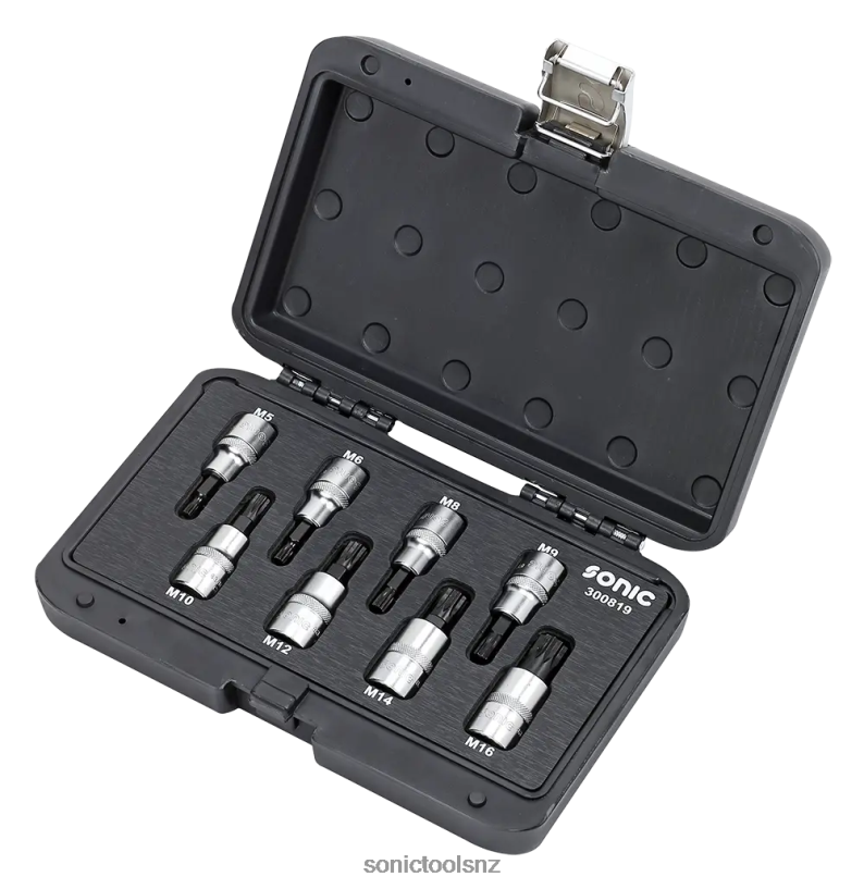 Reliable Bit Socket Spline Set 1/2" 8Pcs Bmcs Sonic X8N64D288