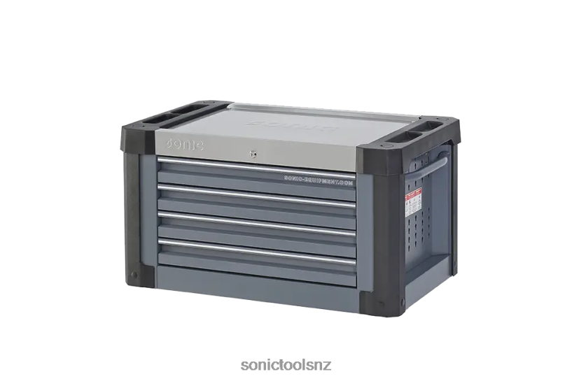 Latest Empty Topbox S9 4 Drawers Dark Grey (Ral7011) Sonic X8N64D181