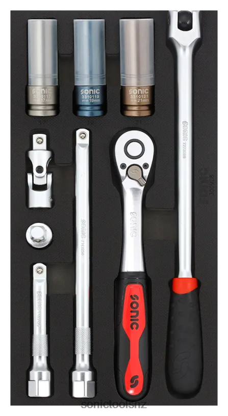 Reliable Accessory Set 1/2" Sfs 1/3 9-Pcs Sonic X8N64D212