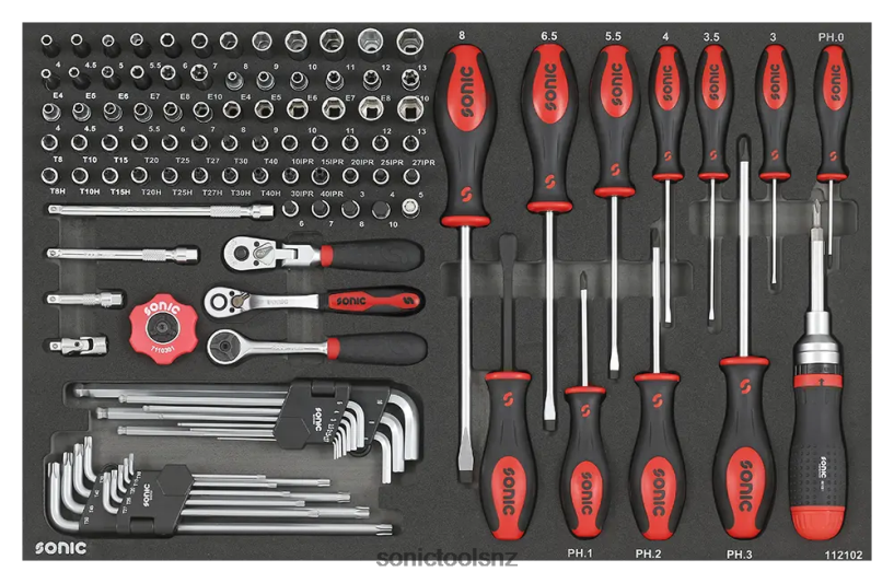 Classic Combination Set 1/4" Sfs 121-Pcs Sonic X8N64D848