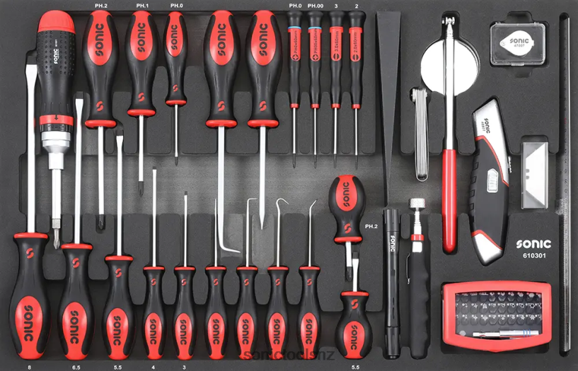 Classic Screwdrivers And Utility Kits Set Sfs 103-Pcs (Aviation) Sonic X8N64D884