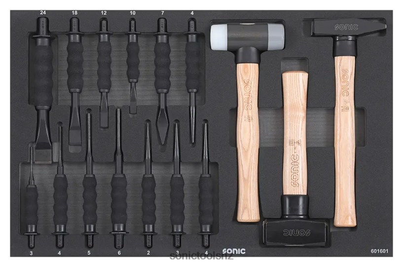 Latest Chisel & Hammer Set Sfs 16-Pcs Sonic X8N64D233