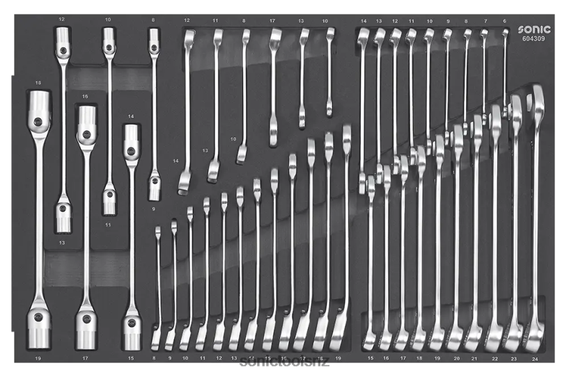 Latest Eva 43Pc Wrench Set Sonic X8N64D859