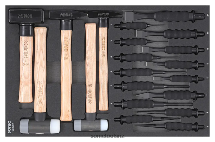 Practical Chisel & Hammer Set Sfs 20-Pcs Sonic X8N64D231