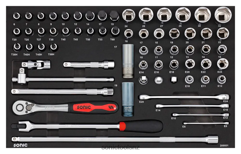 Practical Combination Set 1/2" Sfs 66-Pcs Sonic X8N64D841