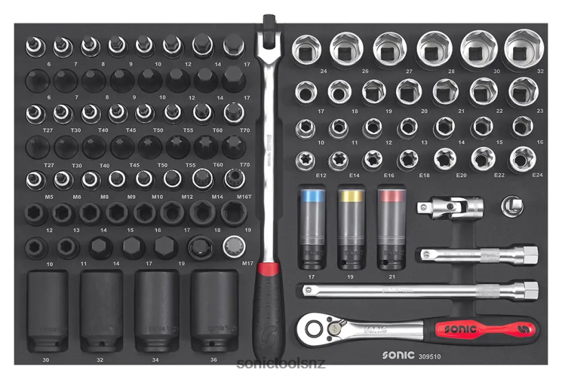 Practical Eva 95Pc 1/2" Combination Set Sonic X8N64D865