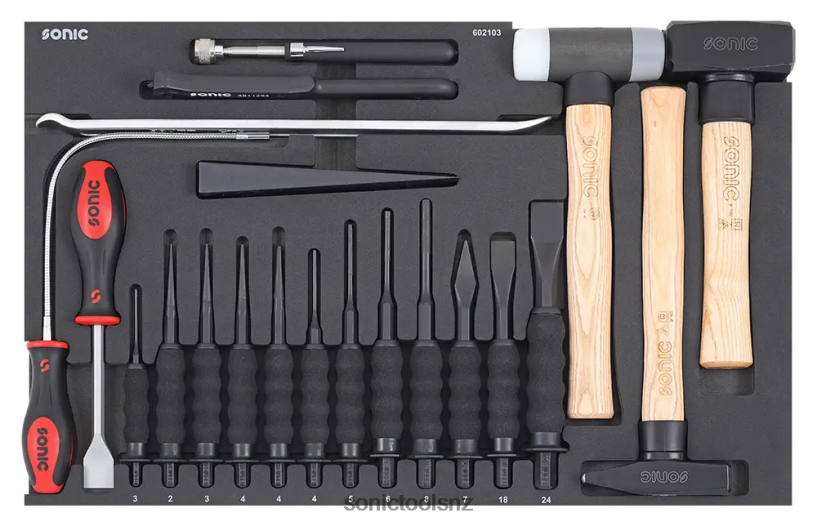 Reliable Chisel & Hammer Set Sfs 21-Pcs Sonic X8N64D232