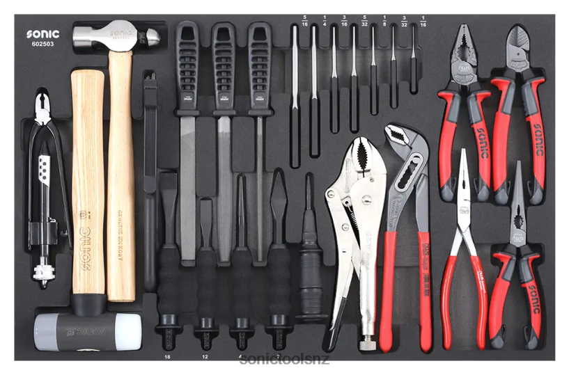 Reliable Pliers & Punch Set Sfs 25-Pcs (Aviation) Sonic X8N64D870
