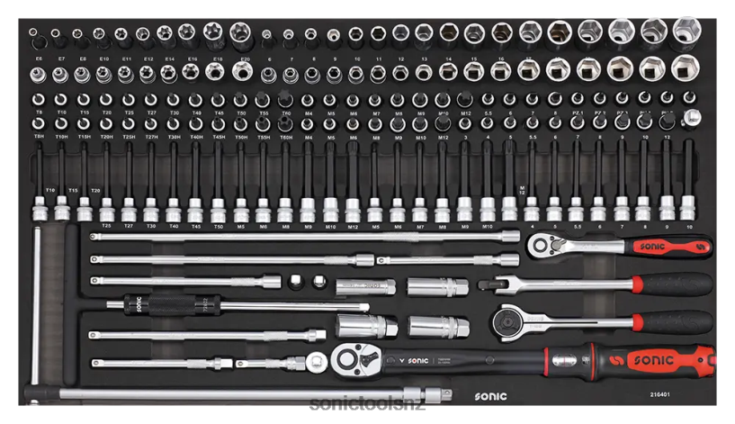 Reliable Socket Set 3/8" Sfs 164-Pcs Sonic X8N64D918