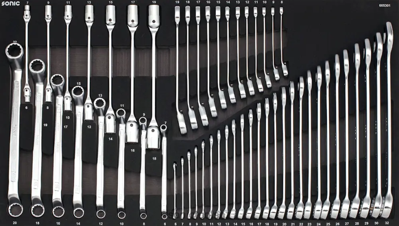 Reliable Wrench Set Sfs 53-Pcs Sonic X8N64D922