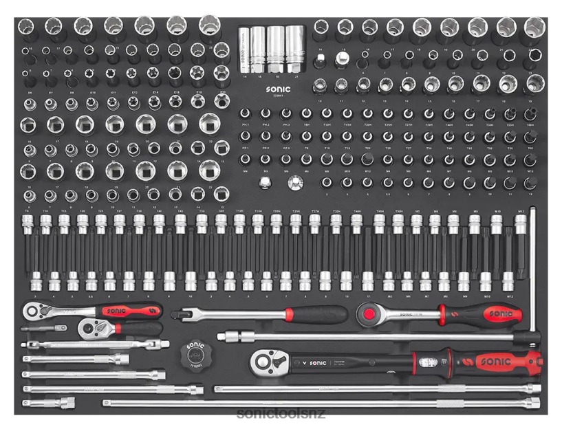 Latest 228Pc 3/8" Combination Set Sonic X8N64D253