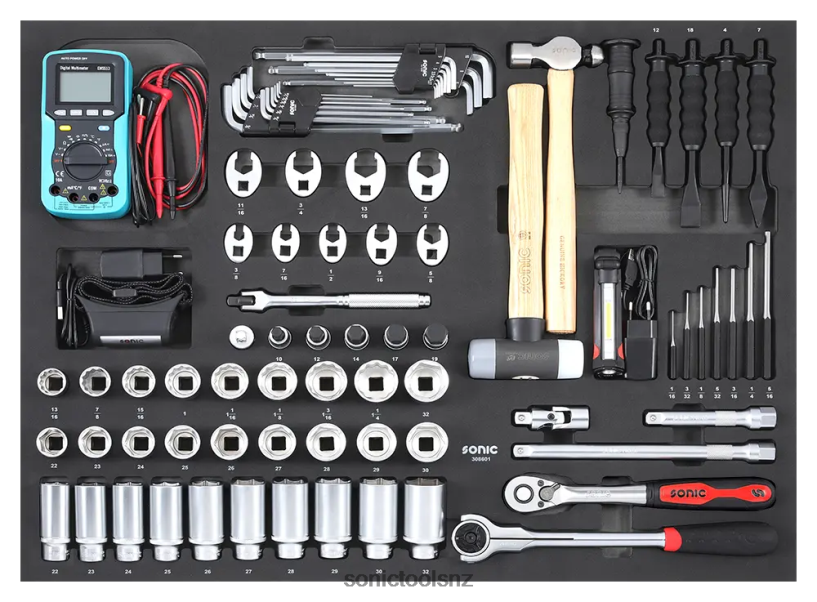 Reliable Combination Set 1/2" Sfs 86-Pcs (Aviation) Sonic X8N64D260