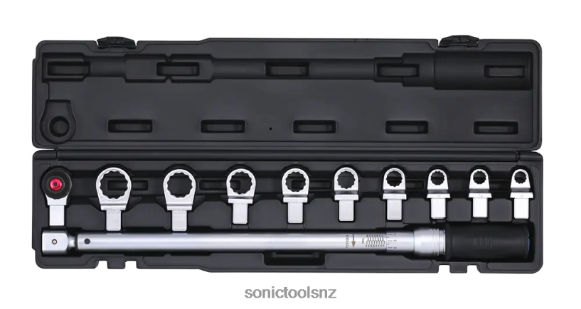 Practical Torque Wrench Exchangeble Head 14X18 Ring Head 68-340N 11-P Sonic X8N64D359