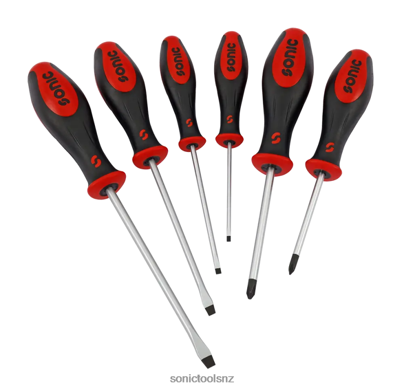 Practical 6Pcs Screwdriver Set In Colour Box Sonic X8N64D307