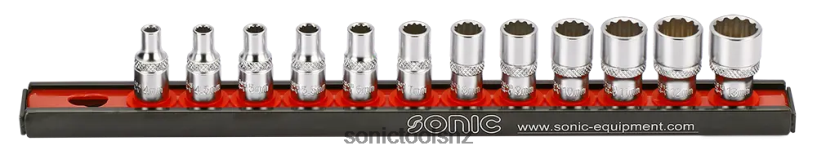 Latest Socket Set 1/4" 12 Pt. On Rail 12Pcs Sonic X8N64D943