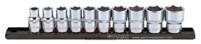 Latest Socket Set On Rail 1/2" 10-Pcs Sonic X8N64D951