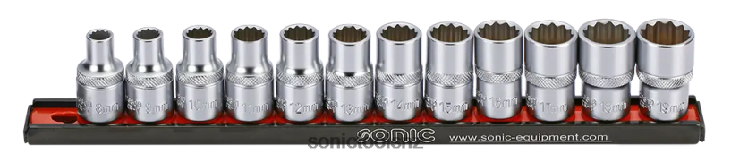 Reliable Socket 1/2" 12 Pt. Set On Rail 12Pt.Cs Sonic X8N64D938