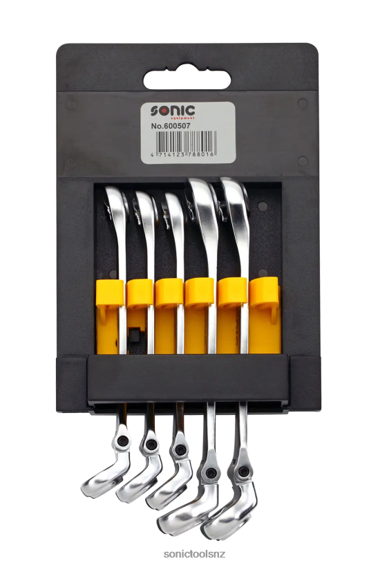 Reliable Flexible Flare Nut Wrench Set 5-Pcs Sonic X8N64D344