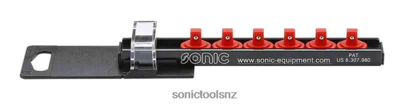 Latest 1/4" Socket Rail With 6 Clips Sonic X8N64D2171