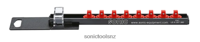 Practical 1/4" Socket Rail With 8 Clips Sonic X8N64D2173