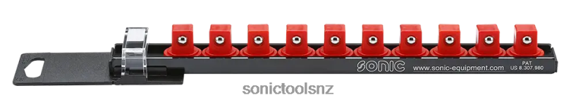Reliable 1/2" Socket Rail With 10 Clips Sonic X8N64D2162