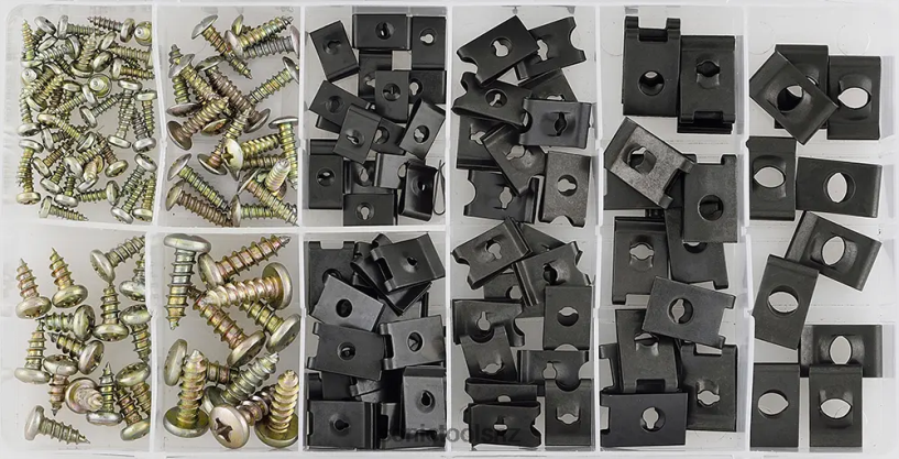 Latest Assortment Of Body Bolts And Speed Nuts 170Pcs Sonic X8N64D453