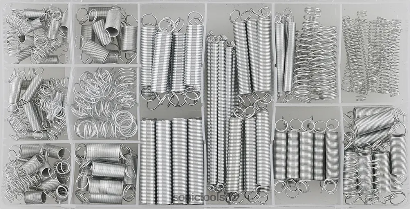 Reliable Assortment Of Tensile And Compression Springs 200Pcs Sonic X8N64D460