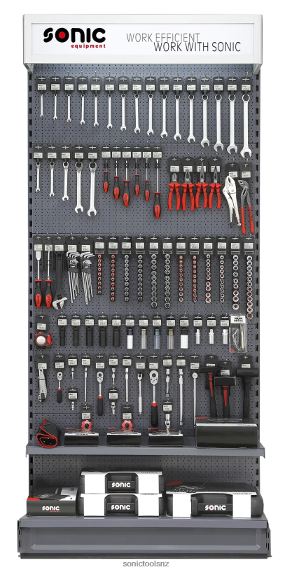 Practical Wall Display 1 Meter With 94 Items (Tools Only) Sonic X8N64D443