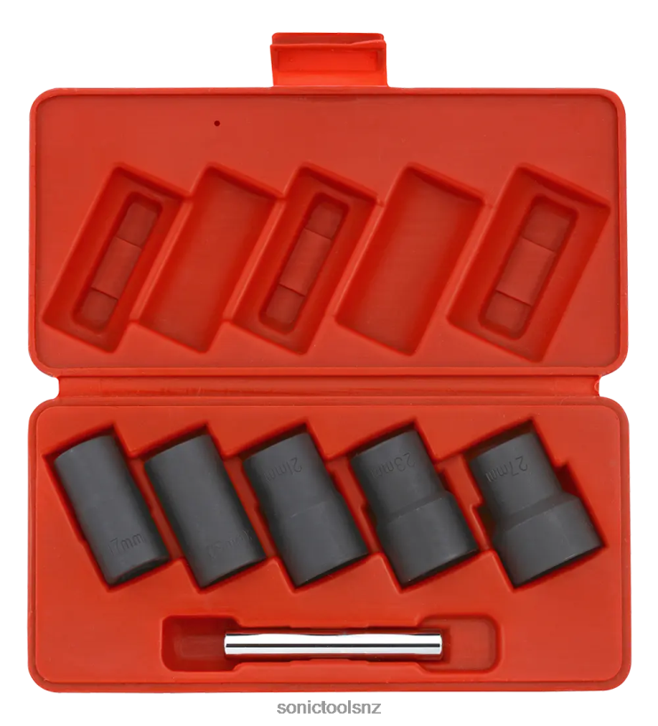 Practical Spiral Socket Set 1/2" 5-Pcs Sonic X8N64D699