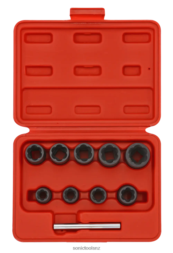 Reliable Spiral Socket Set 3/8" 10-Pcs Sonic X8N64D700